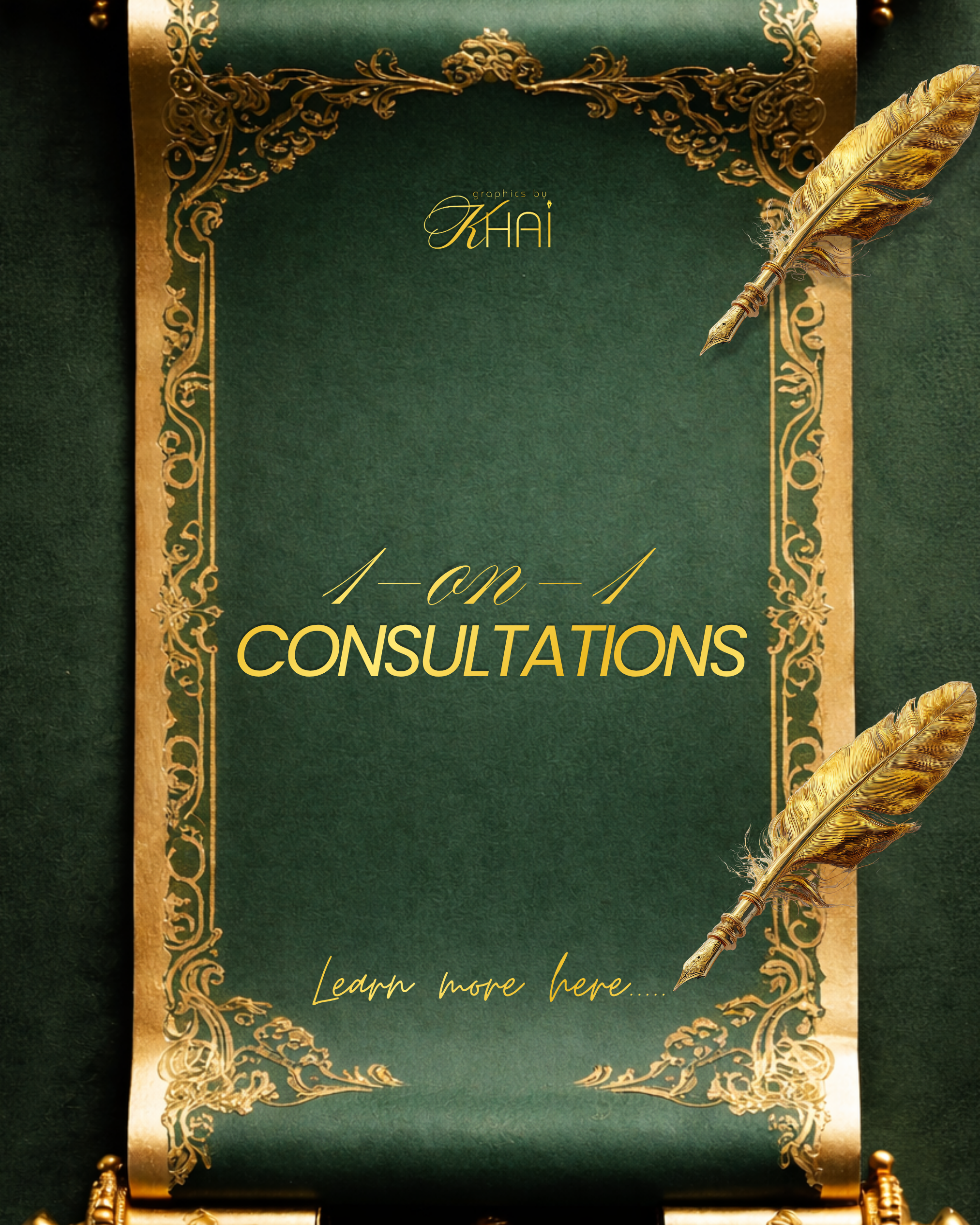 1-on-1 Consultaion Sessions