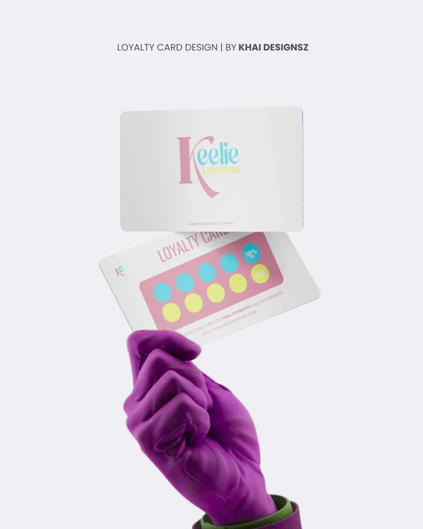 Thank You or Loyalty Card Design