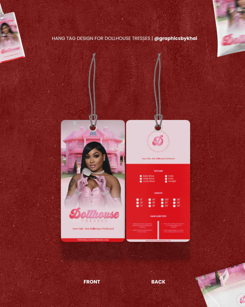 Hang Tag Label Design